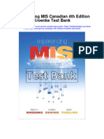 Experiencing Mis Canadian 4th Edition Kroenke Test Bank Download