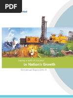 NMDC Annual Report 2010-11