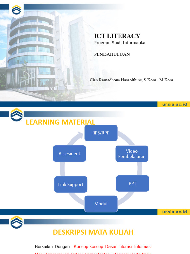 Pemahaman ICT Literacy di Era Digital | PDF | Komputer | Teknologi ...