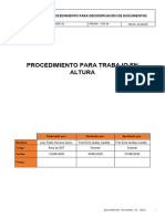 Procedimiento de Trabajos en Altura de Plasticos A.S.A.