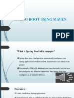 Spring Boot Using Maven