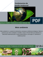 Fundamentos de Gestão Ambiental