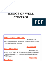 Basics of Well Control