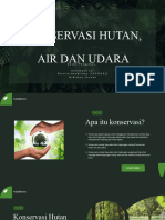 Kel 12 - Konservasi Hutan, Air Dan Udara