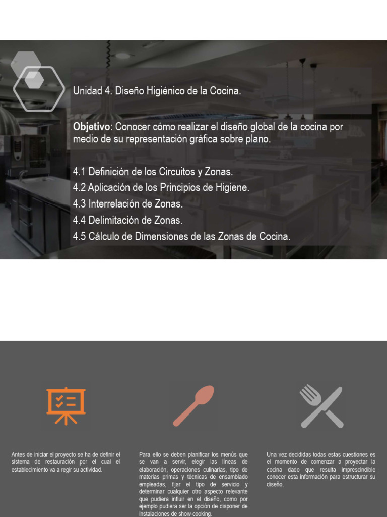 Diseño Higiénico de Cocinas Eficiente | PDF | Cocina | Diseño