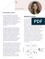 Victoria Benne Professional Persona Executive Summary