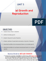 Unit 5 Microbial Growth and Reproduction