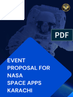 Event Proposal - Nasa Space Apps Karachi