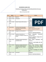 Rundown Acara FGD