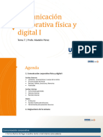 Comunicación Corporativa Física y Digital I - 2023