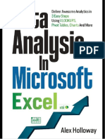 Data Analysis in Microsoft Excel Deliver Awesome Analytics in 3 Easy Steps Using VLOOKUPS, Pivot Tables, Charts and More
