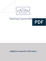 Callan Method - Teacher's Manual