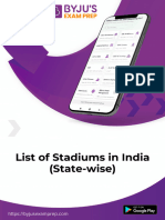 List of Stadiums in India State Wise 1 87