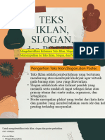 Materi 1 Teks Iklan, Slogan, Dan Poster