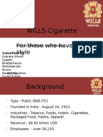 WILLS Cigarette
