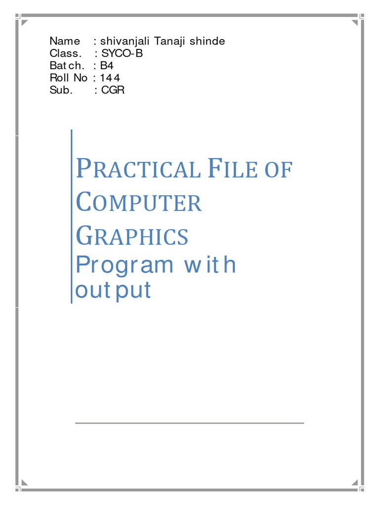 Practical file of computer graphics pdf circle computing