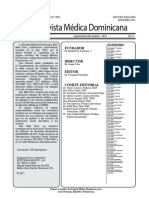 REVISTA MED. Vol. 72 3 Septiembre Diciembre 2011