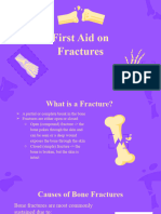 First Aid On Fractures