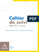 Cahier de Suivi - 1011 - Web