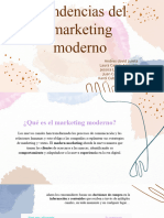 Tendencias Del Marketing Moderno