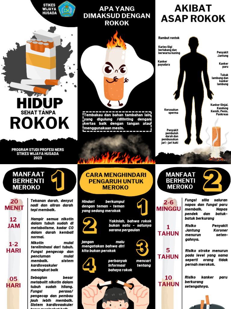Bahaya Rokok dan Manfaat Berhenti | PDF