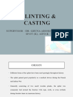 FIX - Splinting and Casting