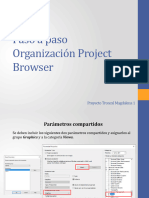 Organización Project Browser