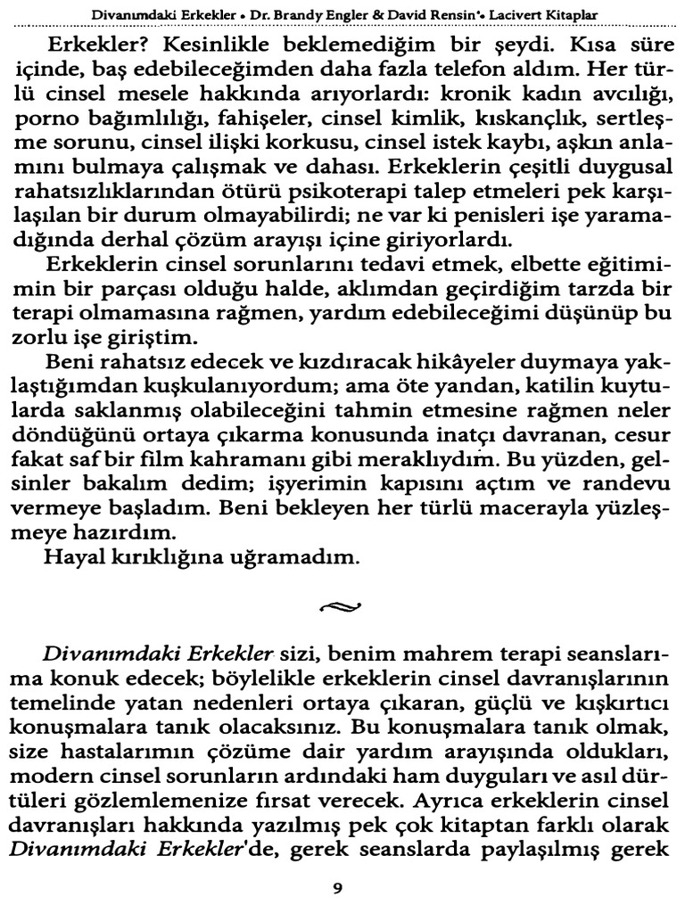Brandy Engler David Rensin Divanımdaki Erkekler Ayrıntı Yayınları 1