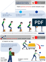 Adopta Posturas Correctas Cuando Manipulas Cargas