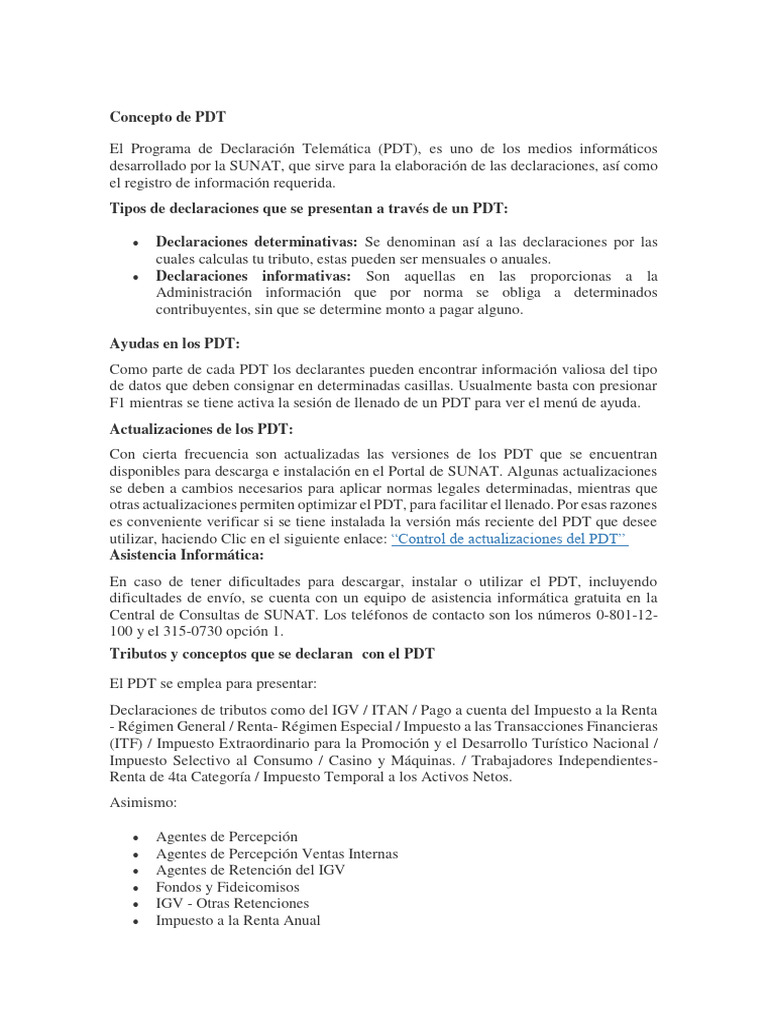 Guía sobre el PDT 621 de SUNAT | PDF | Impuestos | Disco compacto