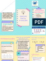 Folleto Tríptico Flyer Campaña Información Sobre Lectura Infantil Amarillo y Azul