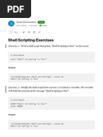 Shell Scripting Exercises. Exercise - 1 - by Sanka Dharmarathna - Medium