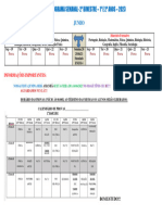 Junho: Informações Importantes