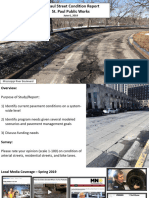 ST Paul Street Condition Report - Public Works