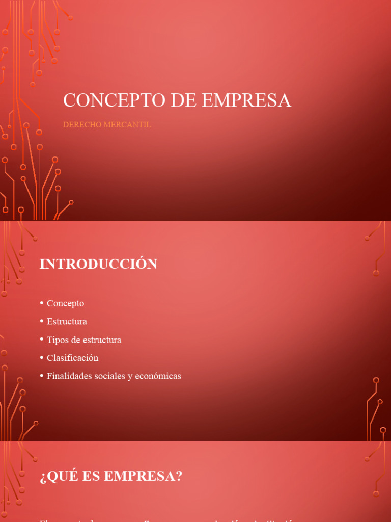 Concepto de empresa pdf business salario