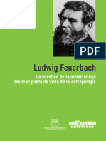 Feuerbach, Ludwig. (2023) - La Cuestión de La Inmortalidad Desde El Punto de Vista de La Antropología