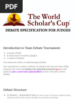 WSC 2023 Debate Instructions