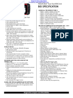 Snap On Solus Ultra Specifications Spec Sheet sn07