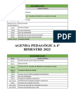 Agenda Pedagã - Gica - 4º Bimestre 2023