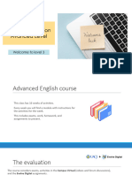 A1. Course Introduction Advanced Level