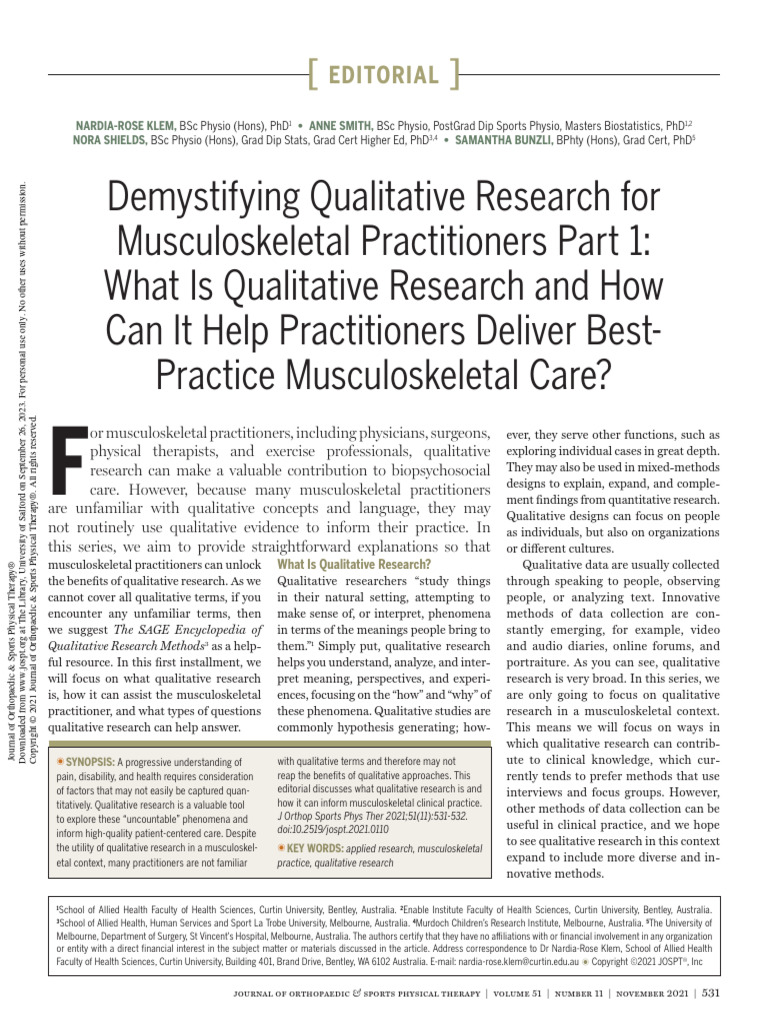 QUALITATIVE RESEARCH PEER REVIEWED ARTICLES visual data 4