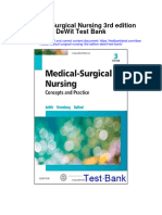 Medical Surgical Nursing 3rd Edition Dewit Test Bank Download