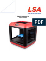 3D Printing Master Lesson Plan