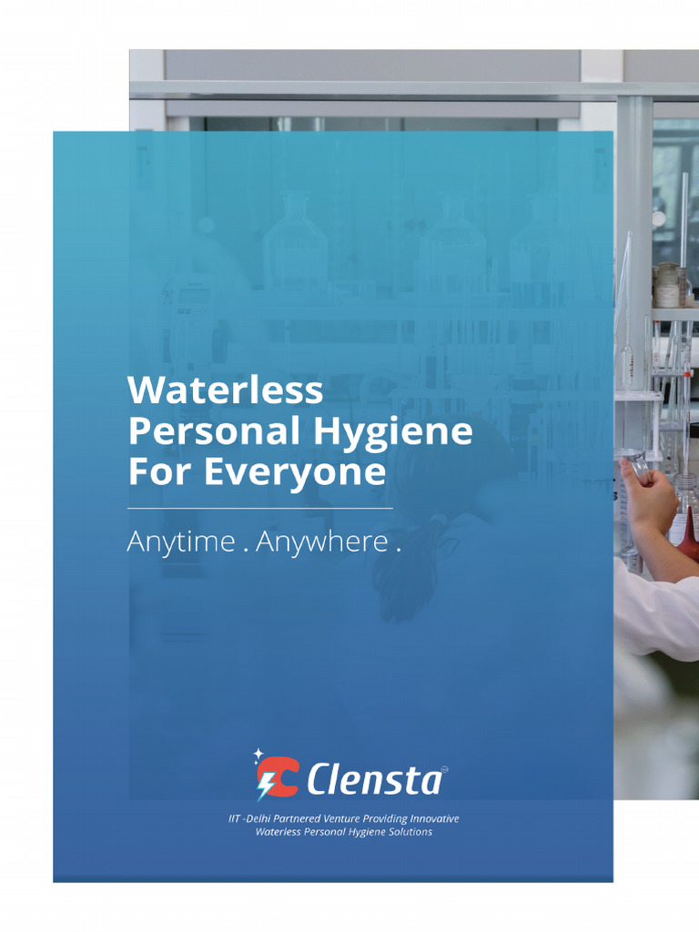 Clensta: Waterless Hygiene Solutions | PDF | Shampoo | Sodium Dodecyl ...