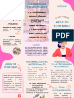 Triptico Adulto Femenino