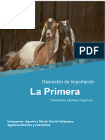 La Primera Operación de Importación