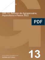 GRI 13_ Setores de Agropecuária, Aquicultura e Pesca 2022 - Portuguese
