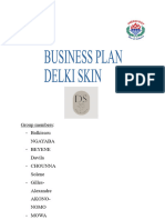 Delki Skin Business Plan