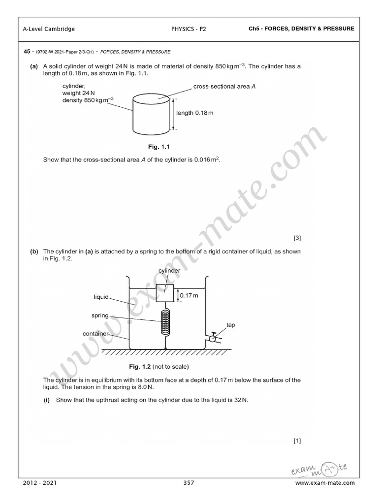 Work and Power Sheets PDF Physical Sciences