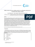 O.4.2.4 Multi-Criteria Decision Making Analysis - Refrigerant Selection For Residential HP Systems